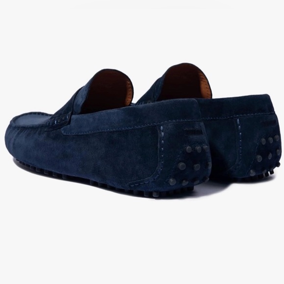 NEW REPUBLIC Monaco Suede Drivers. Navy Blue – Men’s 7.5 (fits women’s 9–9.5) main image 8